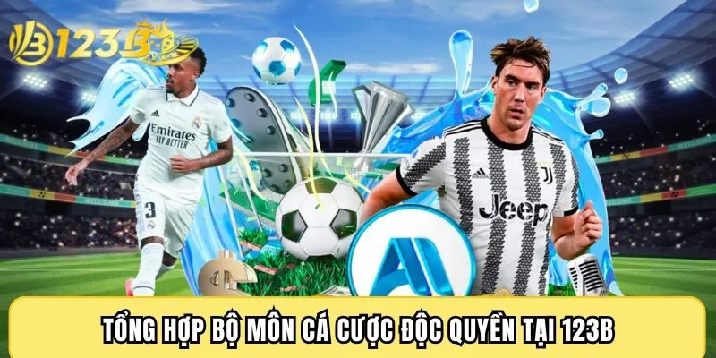 Tổng hợp bộ môn cá cược độc quyền tại 123B